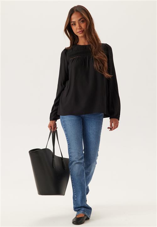 VERO MODA Vmdebbie Ls Pleat Top