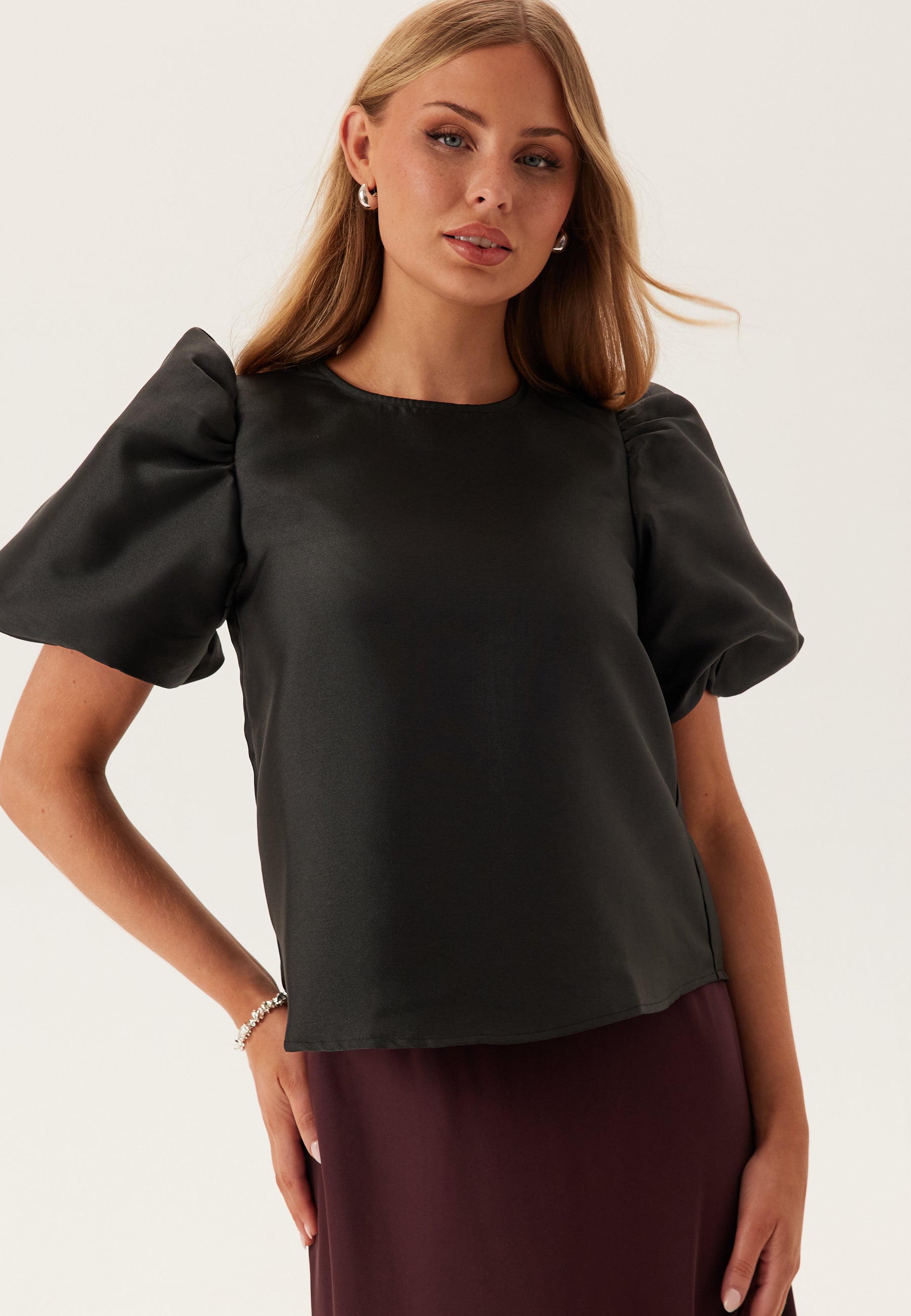 ONLY Onlmanny 2/4 HEAVY SATIN TOP