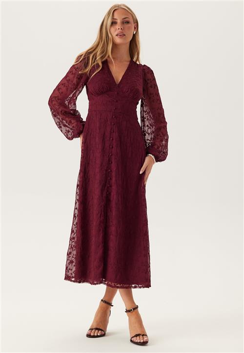 Bubbleroom Occasion Embroidered Midi Dress