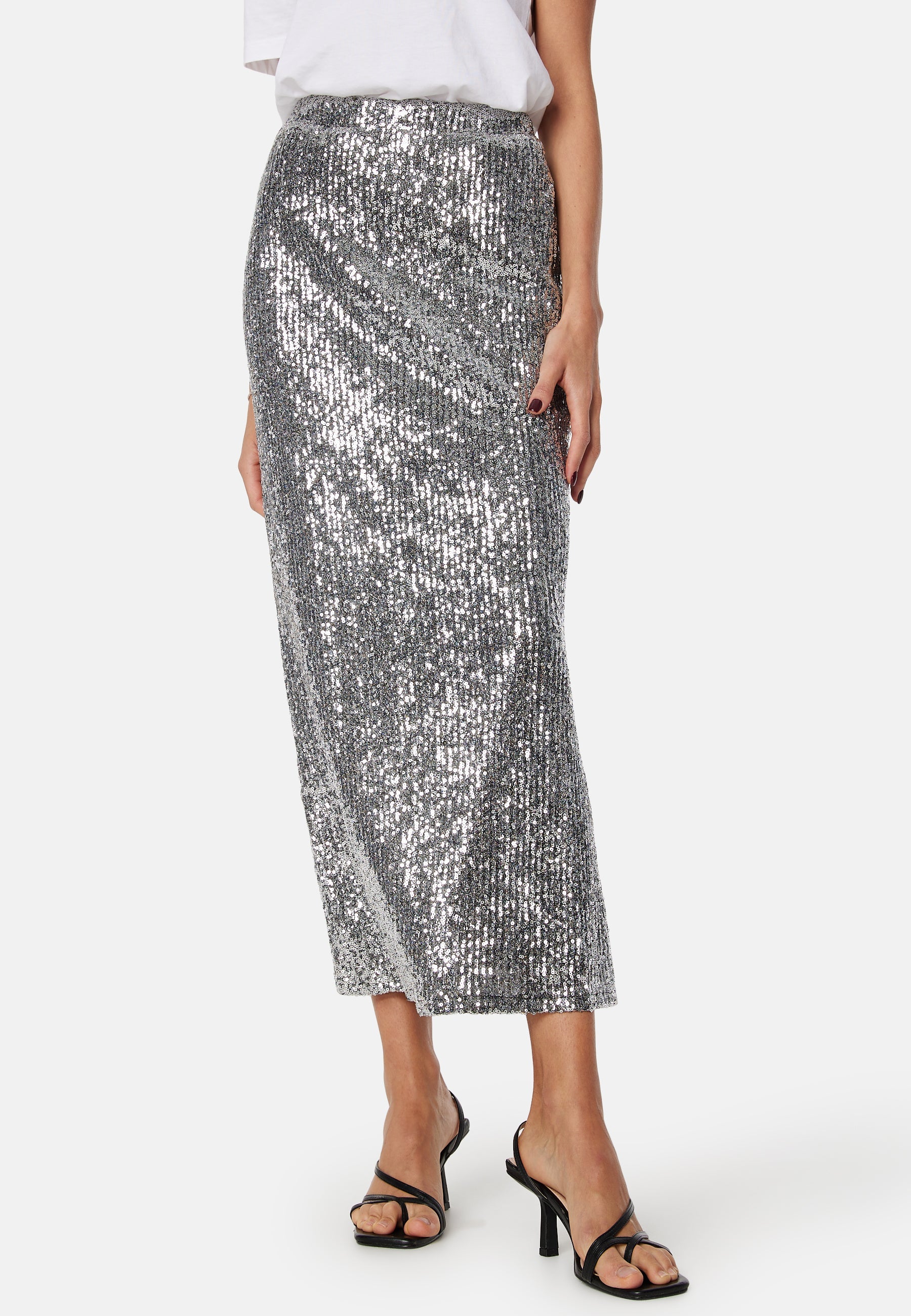 Pieces Pcniri high waist ankle skirt