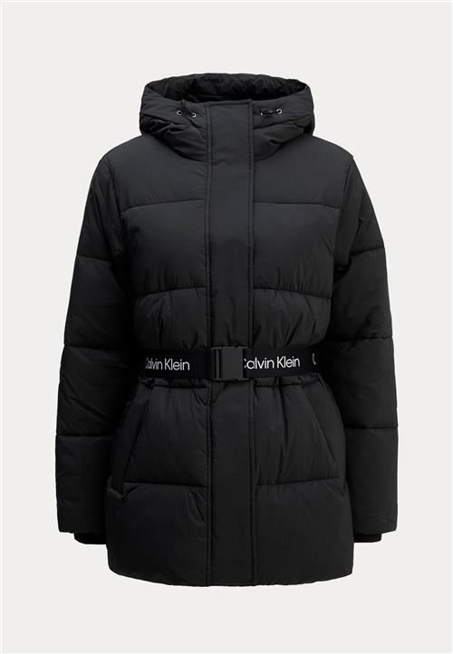 Calvin Klein Jeans Belted Midweight Puffer