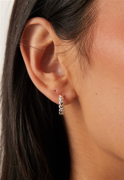 Pilgrim Maeve Hoop Earrings Silver-plated