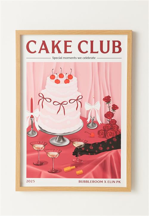 Elin PK x Bubbleroom Celebration Poster