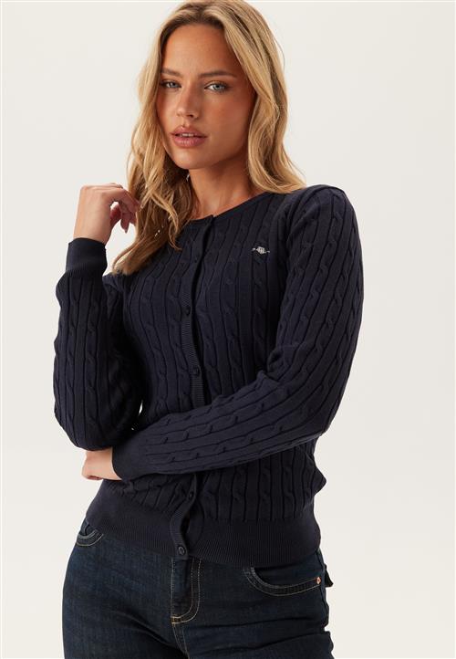 GANT Stretch Cotton Cable Cardigan