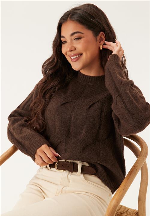 Pieces Pcjenna Ls O-neck Cable Knit