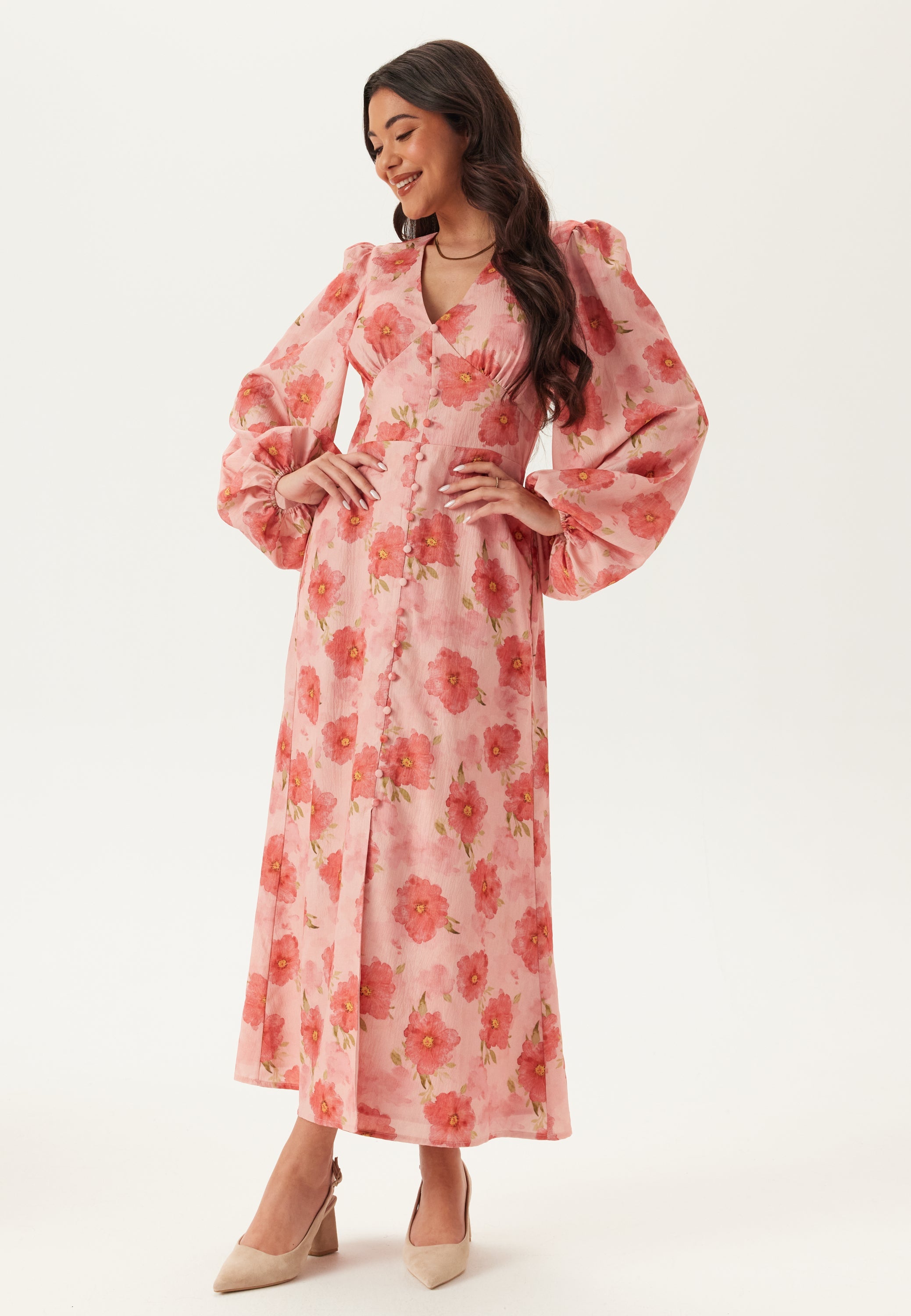 Bubbleroom Occasion Structured Midi Dress