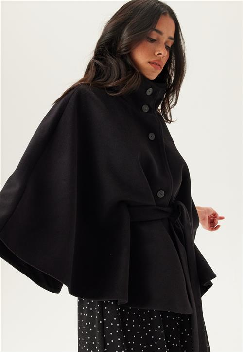 BUBBLEROOM High Collar Cape
