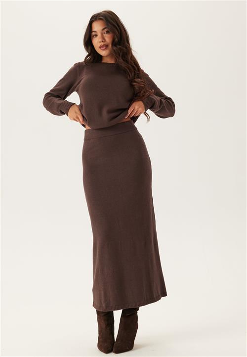 VILA Viril Ankle Knit Skirt