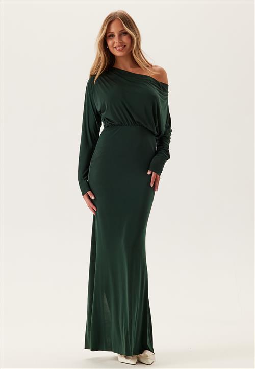Goddiva Multi Way Long Sleeve Maxi Dress