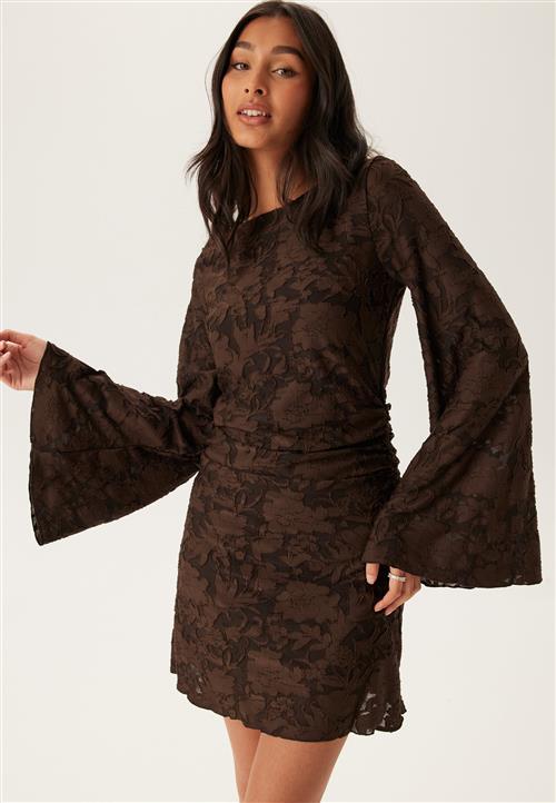 Bubbleroom Occasion Jacquard Stretch Short Dress