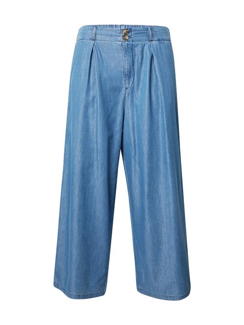 ONLY Carmakoma Jeans med lægfolder 'CARBEA'  blue denim