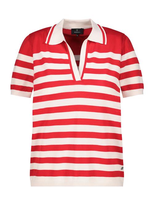 monari Pullover  ecru / rød