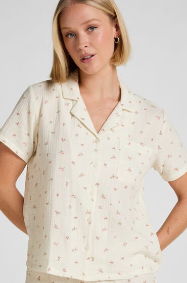 Hunkemöller Muslin jakke Hvid