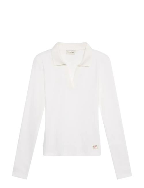 Calvin Klein Jeans | Ls Woven Label 2X2 Rib Johnny Co | M