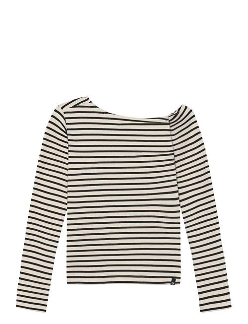 Indian Blue Jeans | Longsleeve Offshoulder Stripe | 116