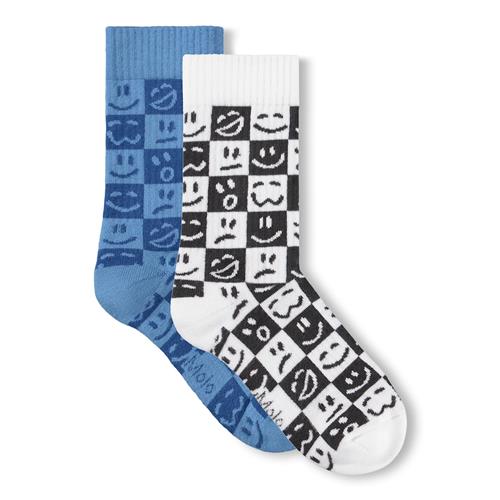 Molo Norman Sokker Blue White  Blue White 27-30 EU  Blå  27-30 EU  mand