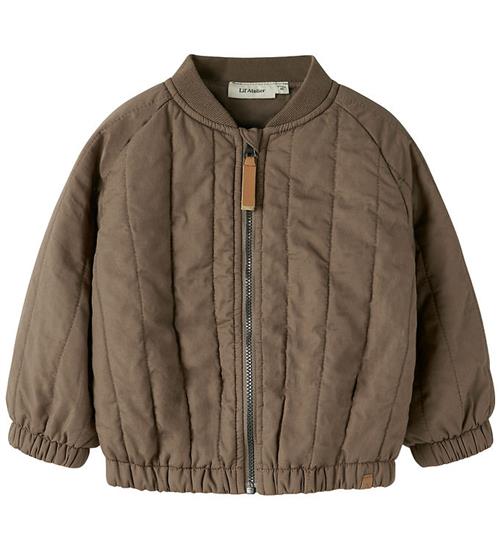 Lil Atelier Bomberjakke - NmmLio - Shitake/BEE