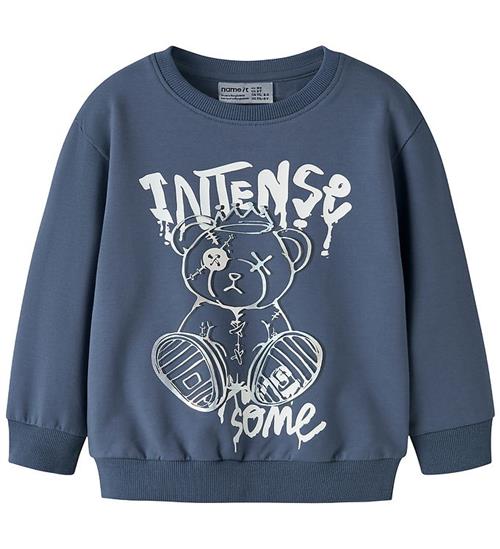 Name It Sweatshirt - NmmDonvu - Vintage Indigo