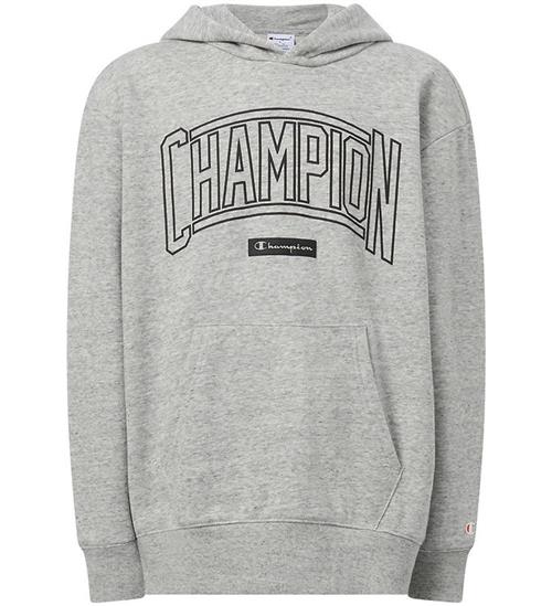 Champion Hættetrøje - Grey Melange