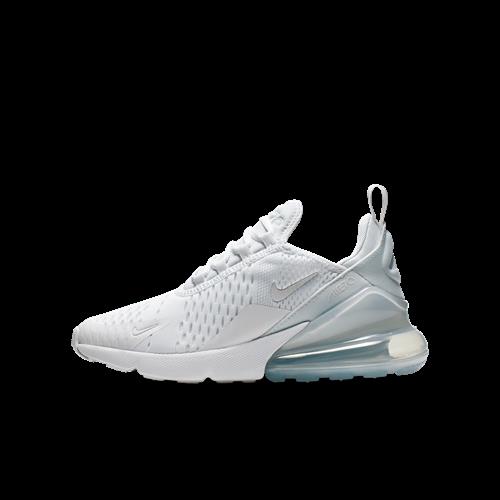 Nike Air Max 270-sko til større børn - hvid