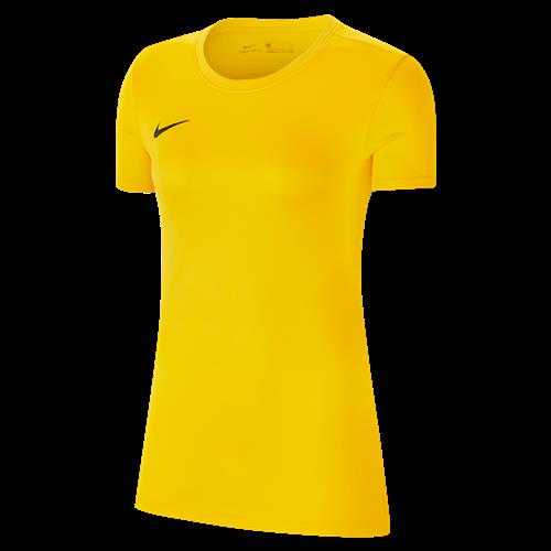 Nike Dri-FIT Park 7 JBY-fodboldtrøje til kvinder - gul