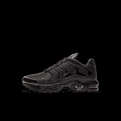 Nike Air Max Plus-sko til mindre børn - sort