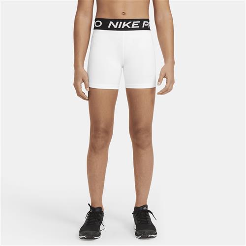 Nike Pro-shorts til piger - hvid