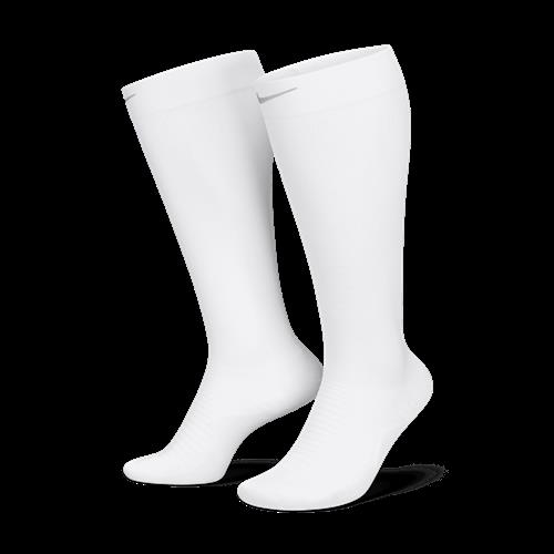 Knælange Nike Spark Lightweight-kompressionsløbestrømper - hvid
