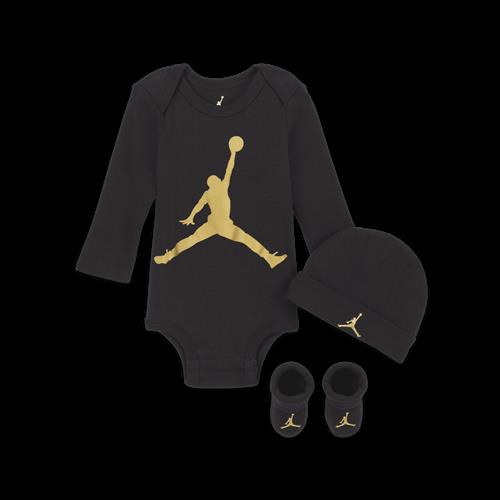 3-delt Jordan-sæt til babyer (0-12M) - sort