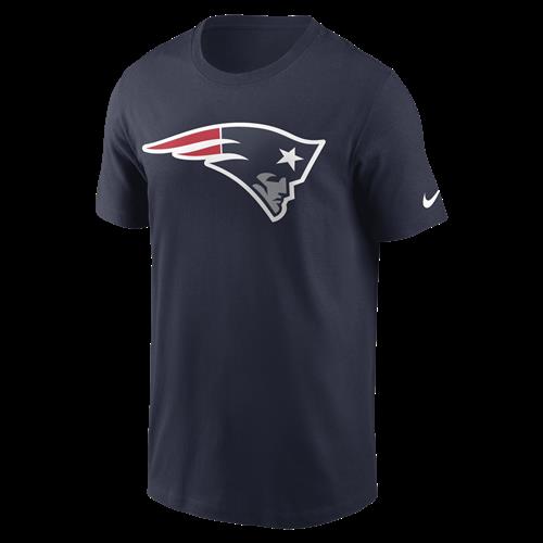 Nike Logo Essential (NFL New England Patriots)-T-shirt til mænd - blå