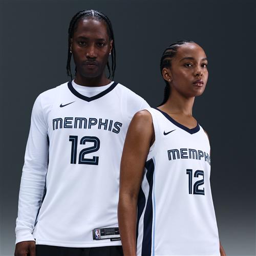 Ja Morant Memphis Grizzlies 2022/23 Association Edition Nike Dri-FIT NBA Swingman-trøje til mænd - hvid
