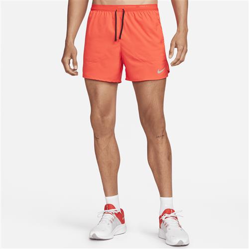 Nike Stride Dri-FIT-løbeshorts med indershorts (13 cm) til mænd - rød