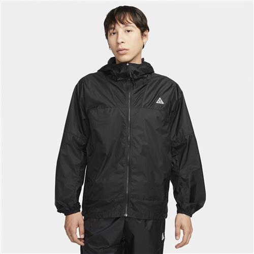 Vindtæt Nike ACG "Cinder Cone"-jakke til mænd - sort