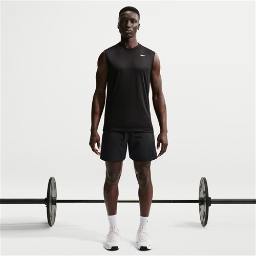 Alsidige Nike Unlimited-Dri-FIT-shorts (18 cm) uden for til mænd - sort