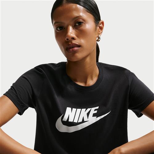 Nike Essentials Logo-T-shirt til kvinder - sort