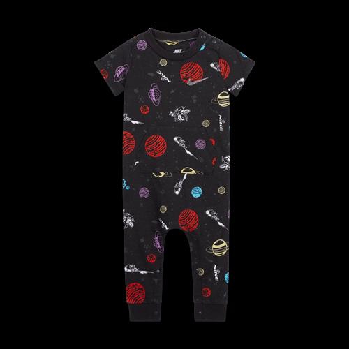 Nike KSA-heldragt til babyer (0-12 mdr.) - sort