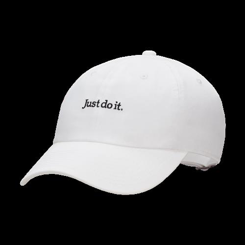 Nike Club Ustruktureret JDI-kasket - hvid