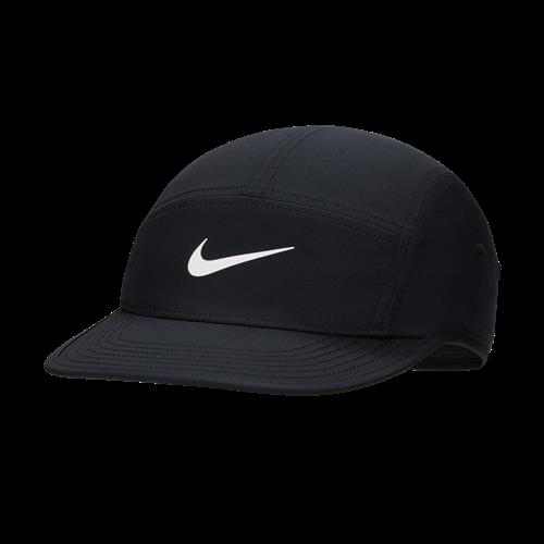 Ustruktureret Nike Fly Dri-FIT Swoosh-kasket - sort