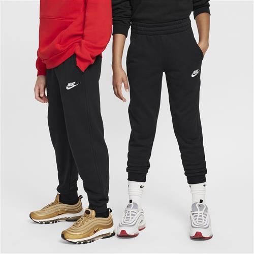 Nike Club Fleece-joggers i french terry til større børn - sort