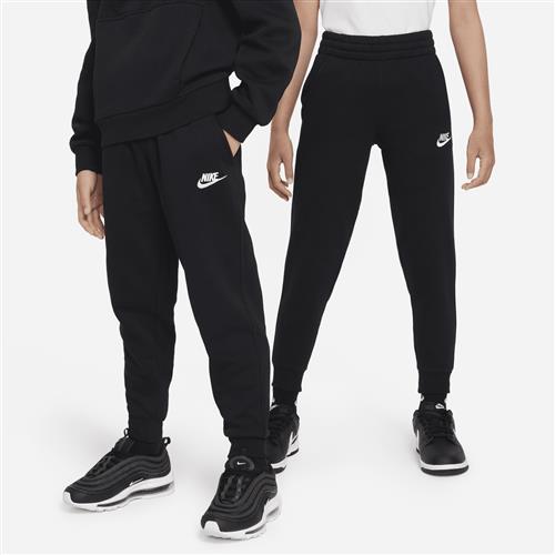 Nike Club Fleece-joggers til større børn - sort