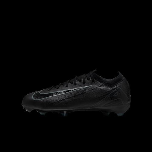 Nike Jr. Mercurial Vapor 16 Pro FG Low-Top-fodboldstøvler til mindre/større børn - sort