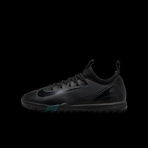 Nike Jr. Mercurial Vapor 16 Academy Low Top-fodboldsko til grus til mindre/større børn - sort