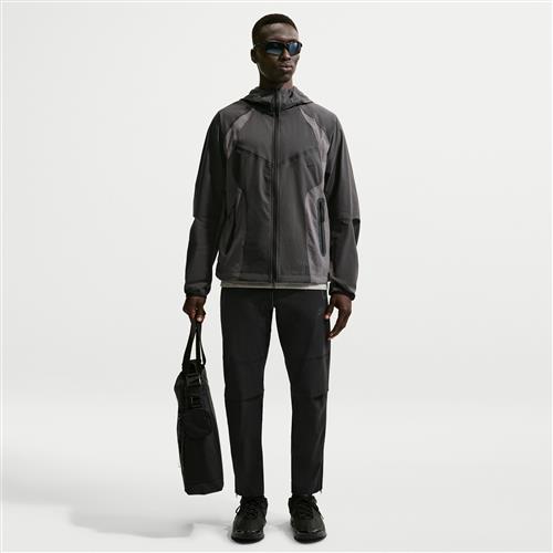 Vævede Nike Tech-bukser til mænd - sort