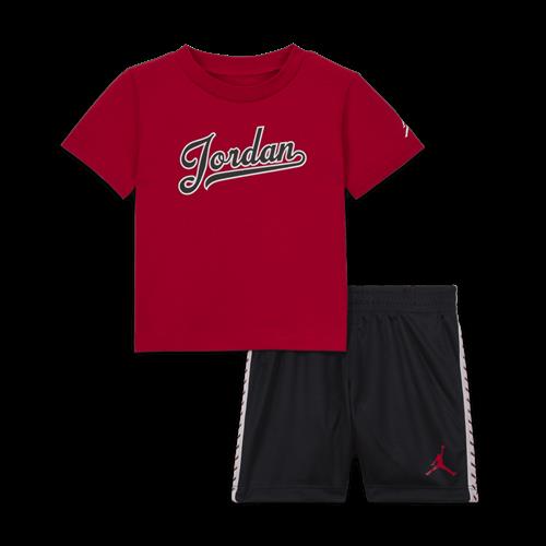 Jordan MJ Flight MVP-shorts i mesh til babyer (12-24 M) - sort