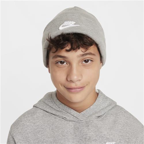 Nike Peak-beanie til større børn - grå
