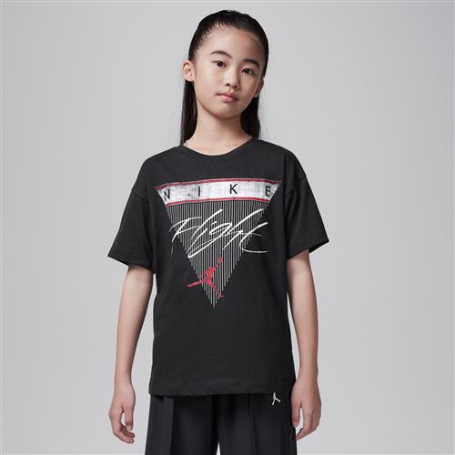 Jordan Flight Jumpman-T-shirt til større børn - sort