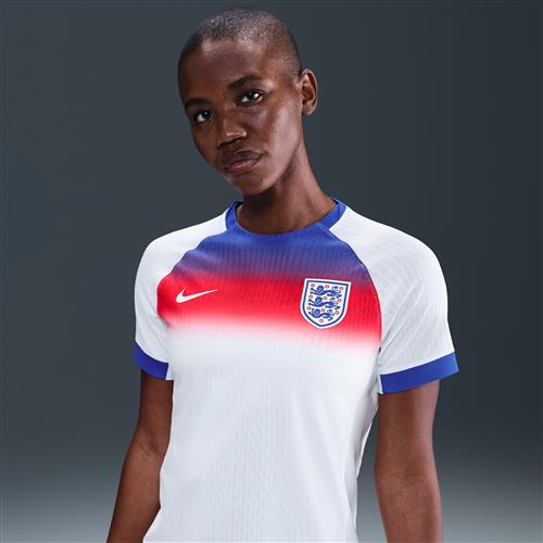England 2025 Match Home (kvindehold) Nike Dri-FIT ADV Authentic-fodboldspillertrøje til kvinder - blå