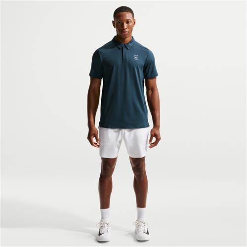 NikeCourt Advantage Dri-FIT-tennisshorts (15 cm) til mænd - hvid