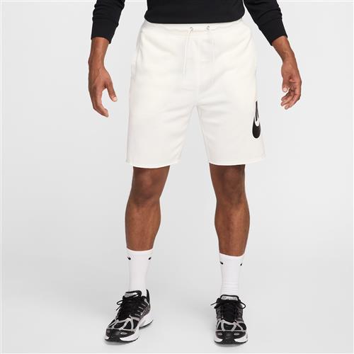 Nike Club Alumni-shorts i french terry til mænd - hvid