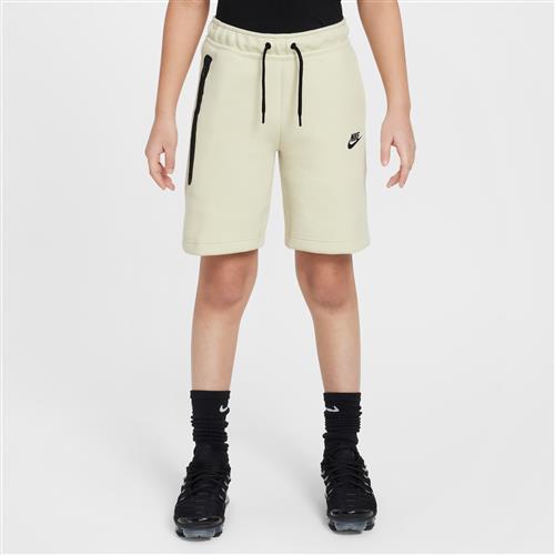 Nike Tech Fleece-shorts til større børn (drenge) - brun
